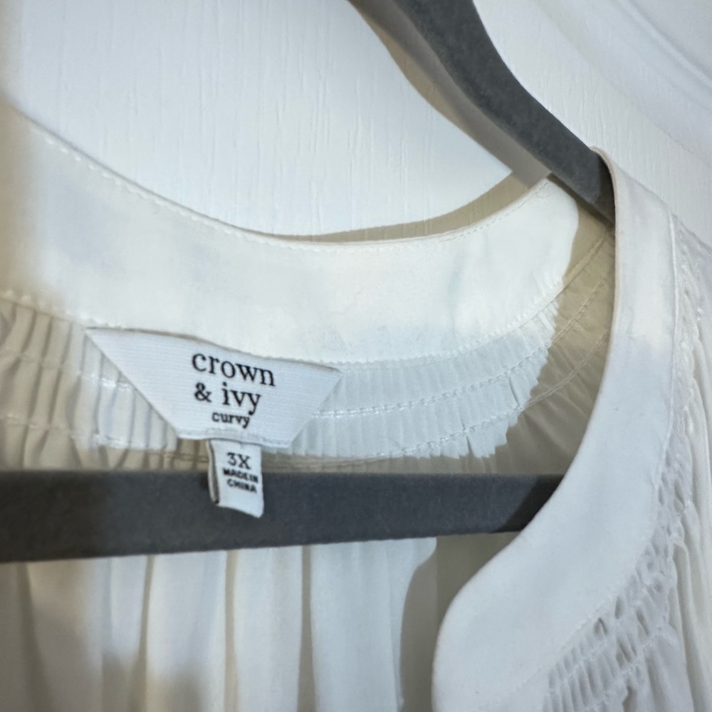 crown & ivy Multicolor Striped Blouse - Picture 2 of 6